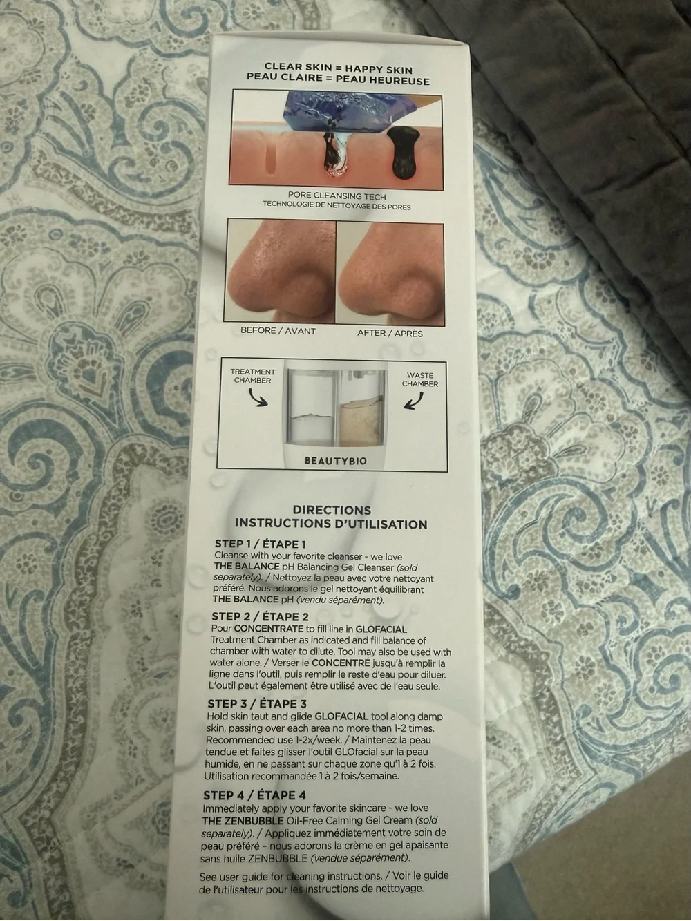 BEAUTYBIO White GloFacial Hydro-Infusion Pore Cleansing Tool